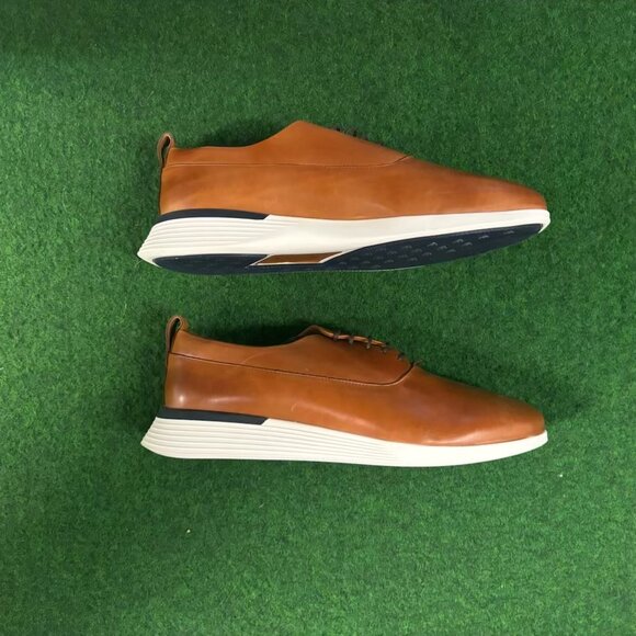 Wolfand & Shepherd Crossover Longwing Hybrid Brown Leather Shoe Lace-up 13 - Picture 3 of 10